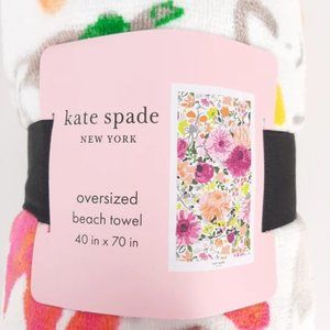 Kate Spade Oversized Beach Towel Flower